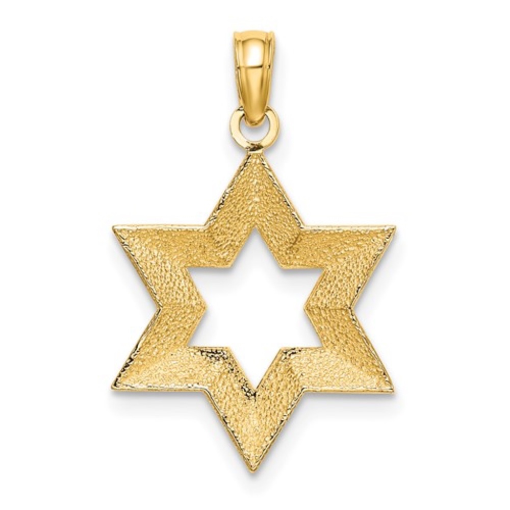 14K Star Of David Charm - Picture 3 of 4